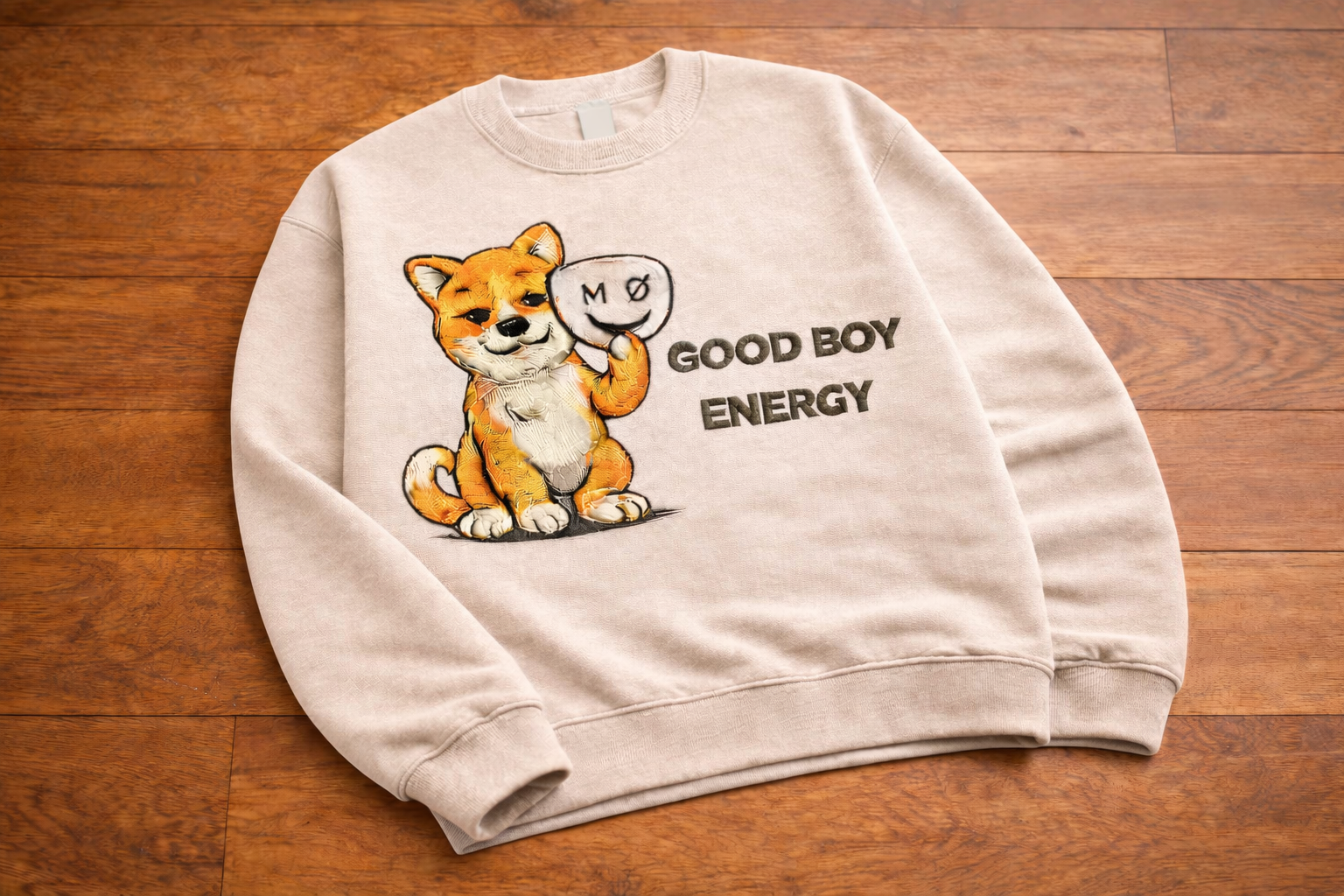 Good Boy Energy Crewneck - Shiba Inu