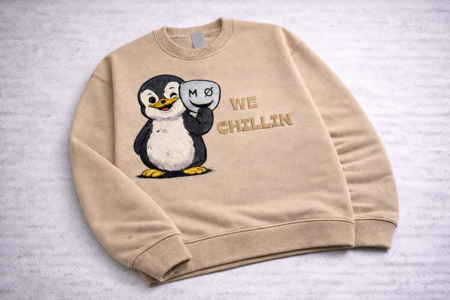 We Chillin Crewneck - Penguin