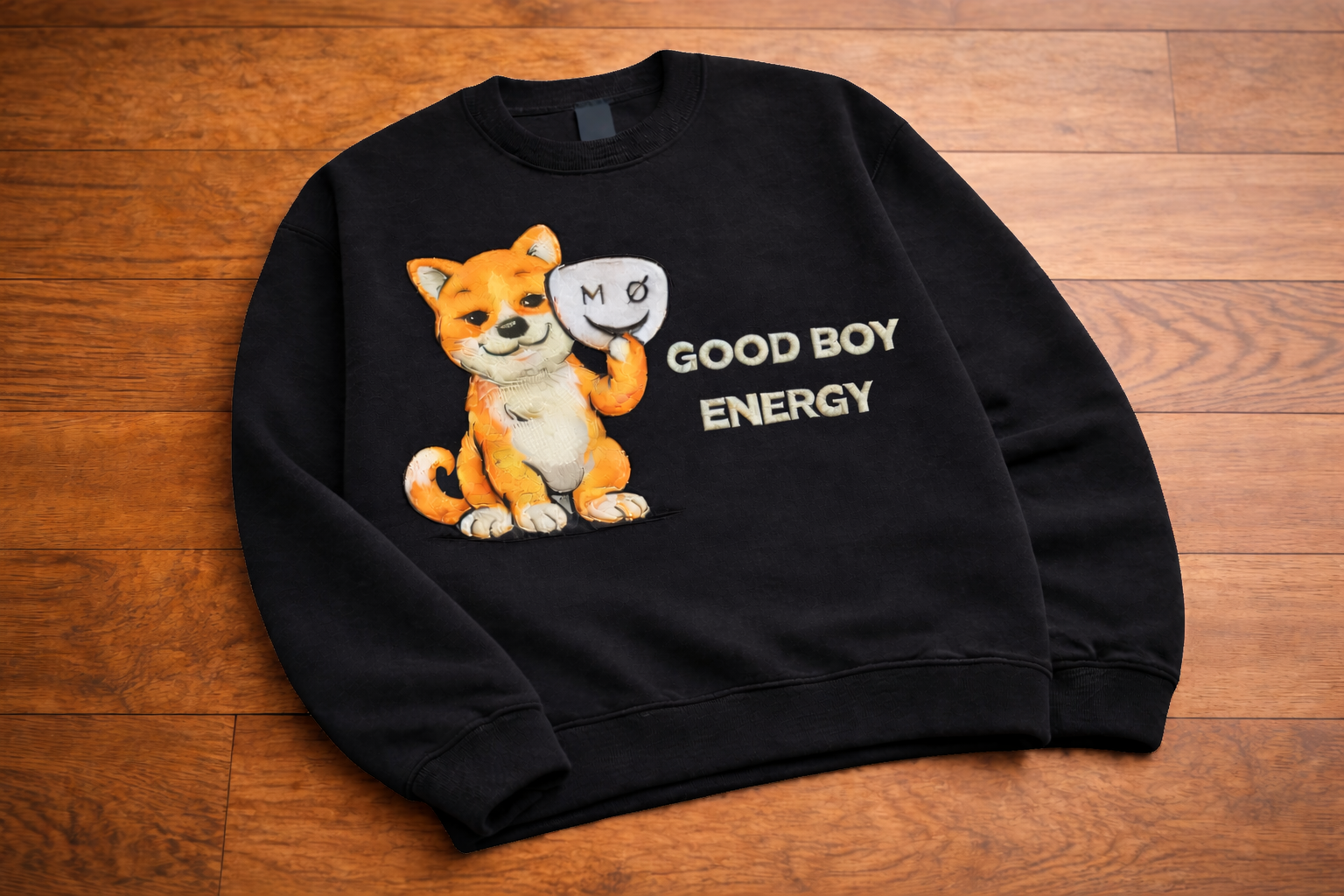 Good Boy Energy Crewneck - Shiba Inu