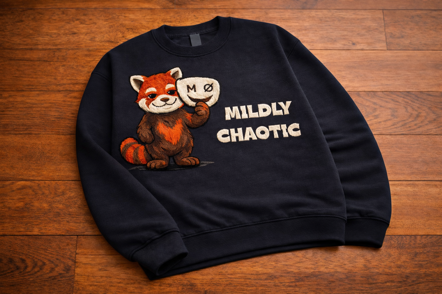 Mildly Chaotic Crewneck - Red Panda