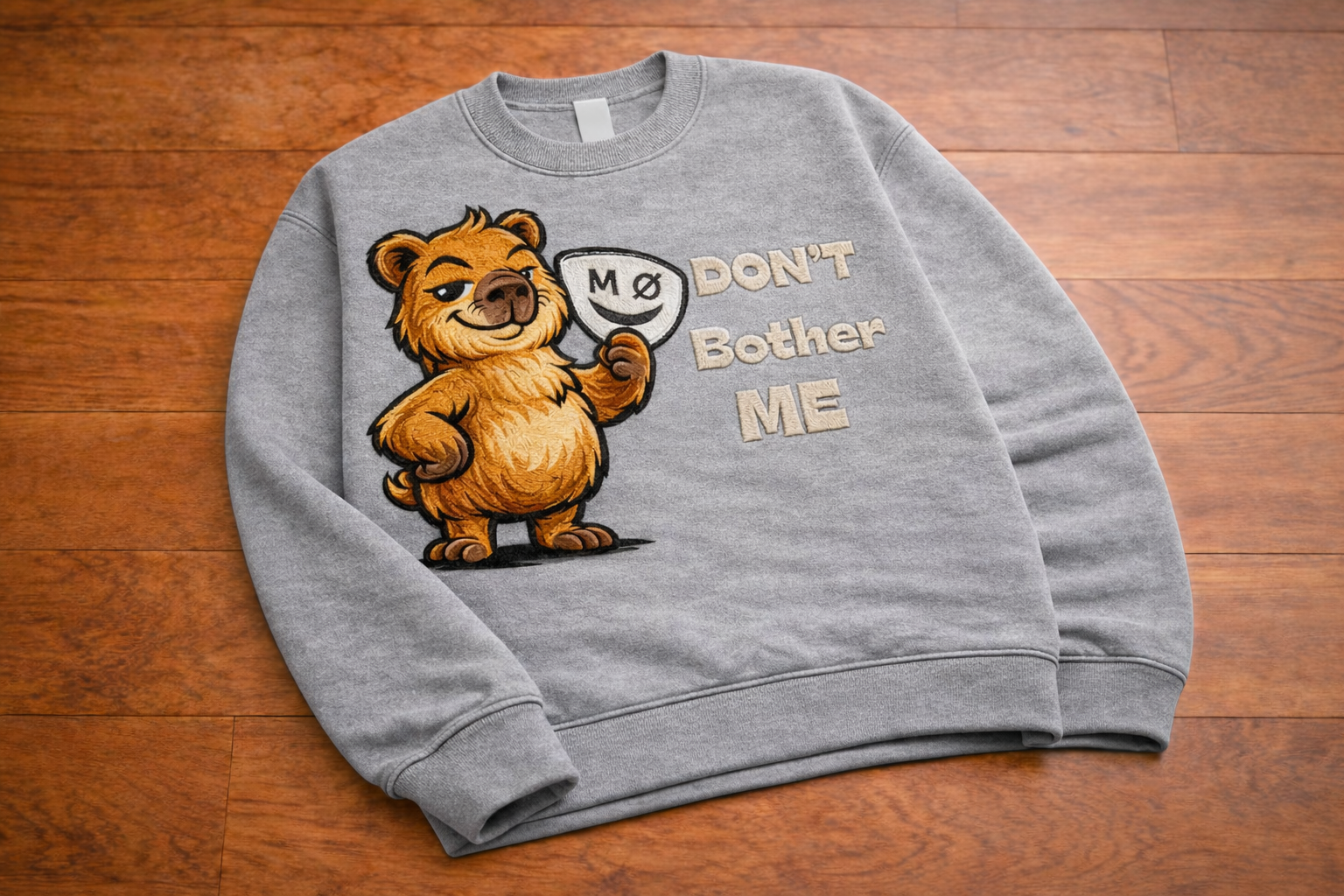Don't Bother Me Crewneck - Capybara