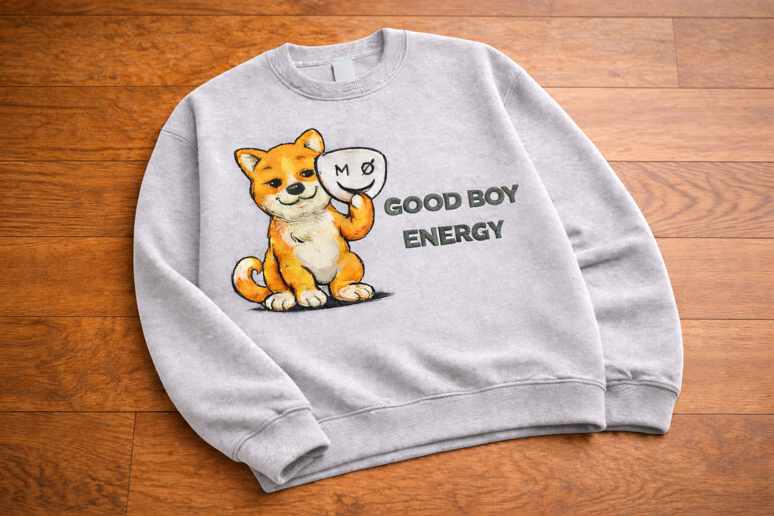 Good Boy Energy Crewneck - Shiba Inu