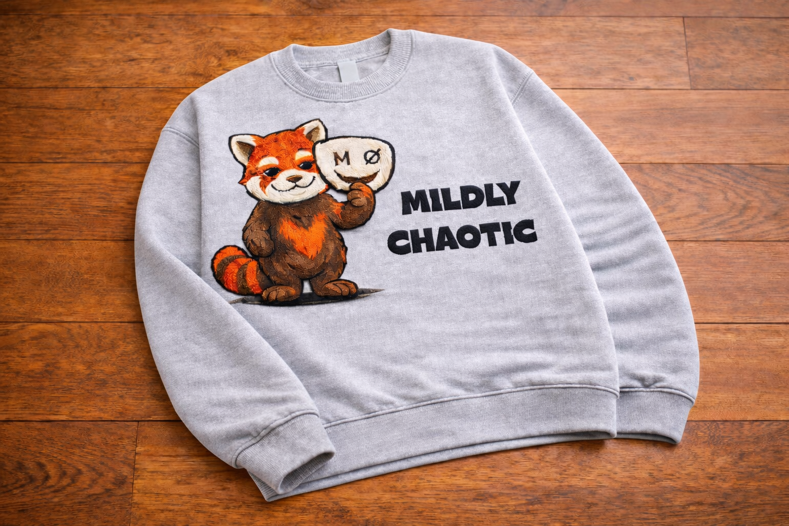 Mildly Chaotic Crewneck - Red Panda