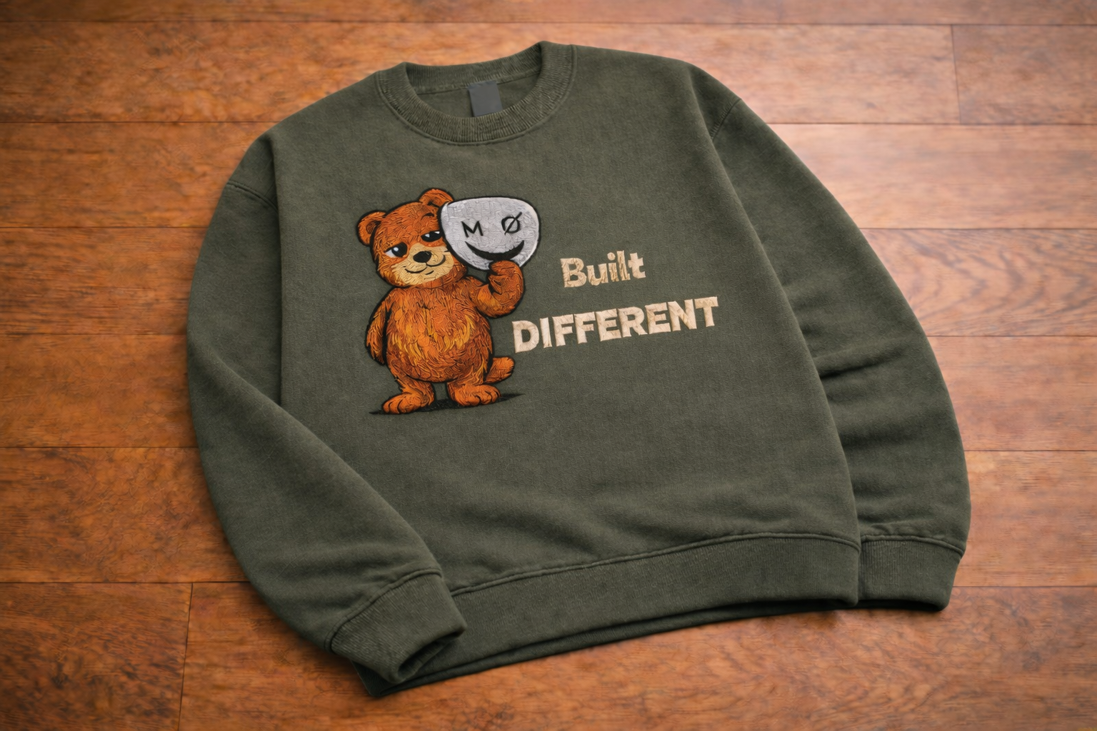 Built Different Crewneck - Bear