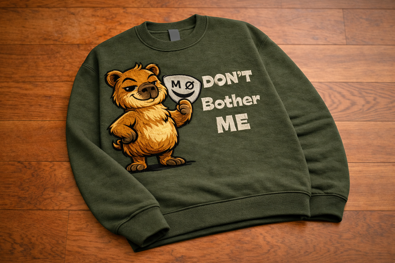 Don't Bother Me Crewneck - Capybara