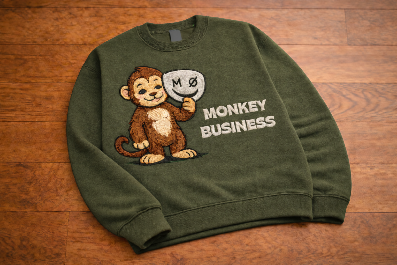 Monkey Business Crewneck - Monkey