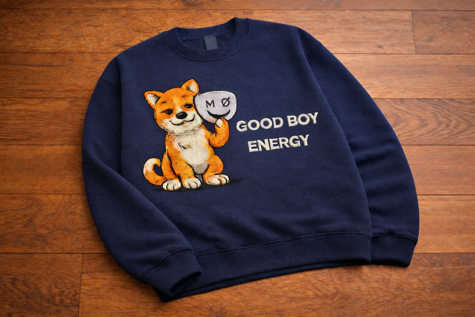 Good Boy Energy Crewneck - Shiba Inu