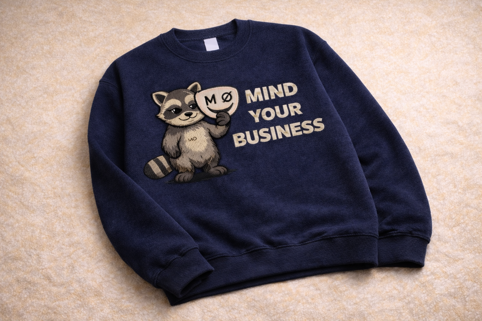 Mind Your Business Crewneck - Reacoon