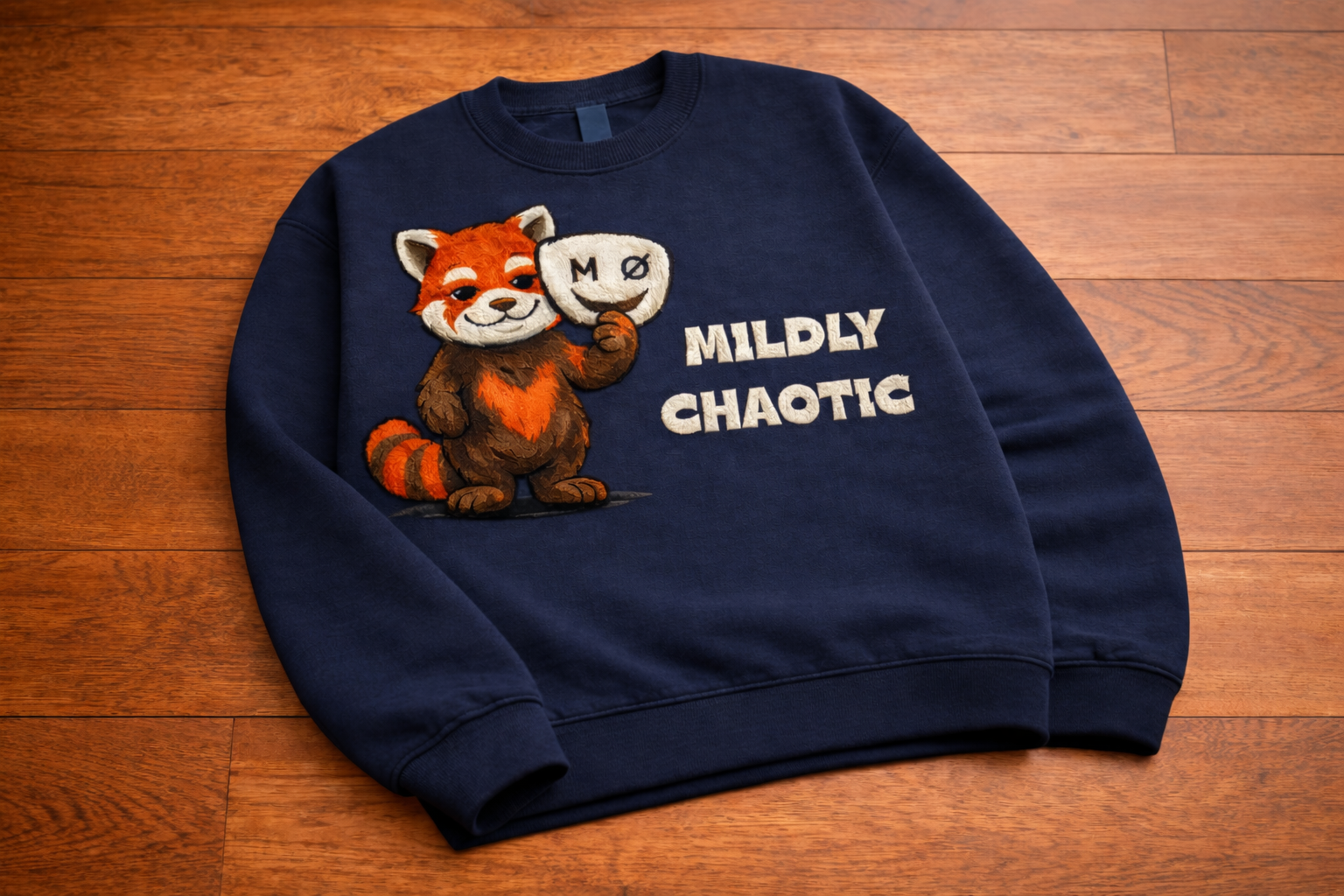 Mildly Chaotic Crewneck - Red Panda