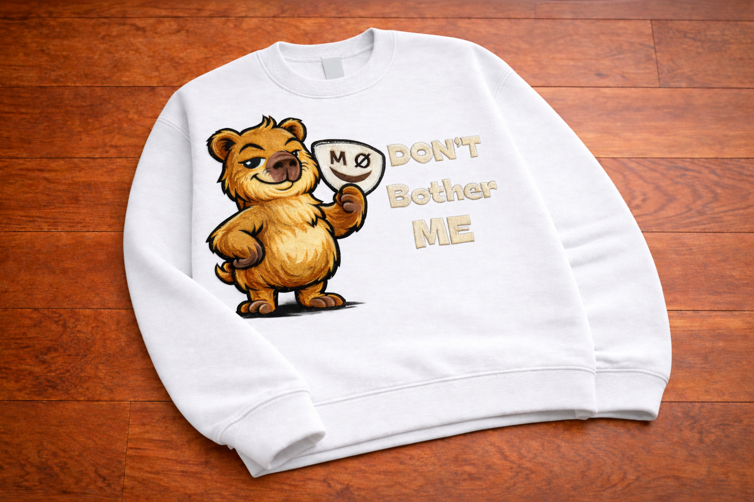 Don't Bother Me Crewneck - Capybara