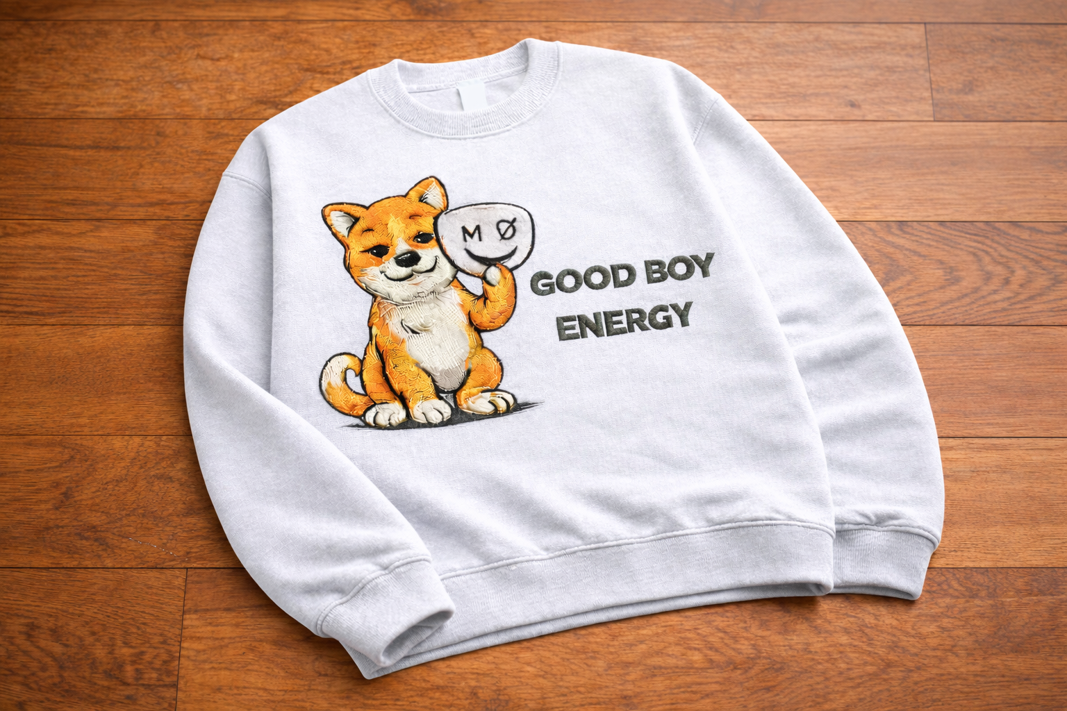 Good Boy Energy Crewneck - Shiba Inu