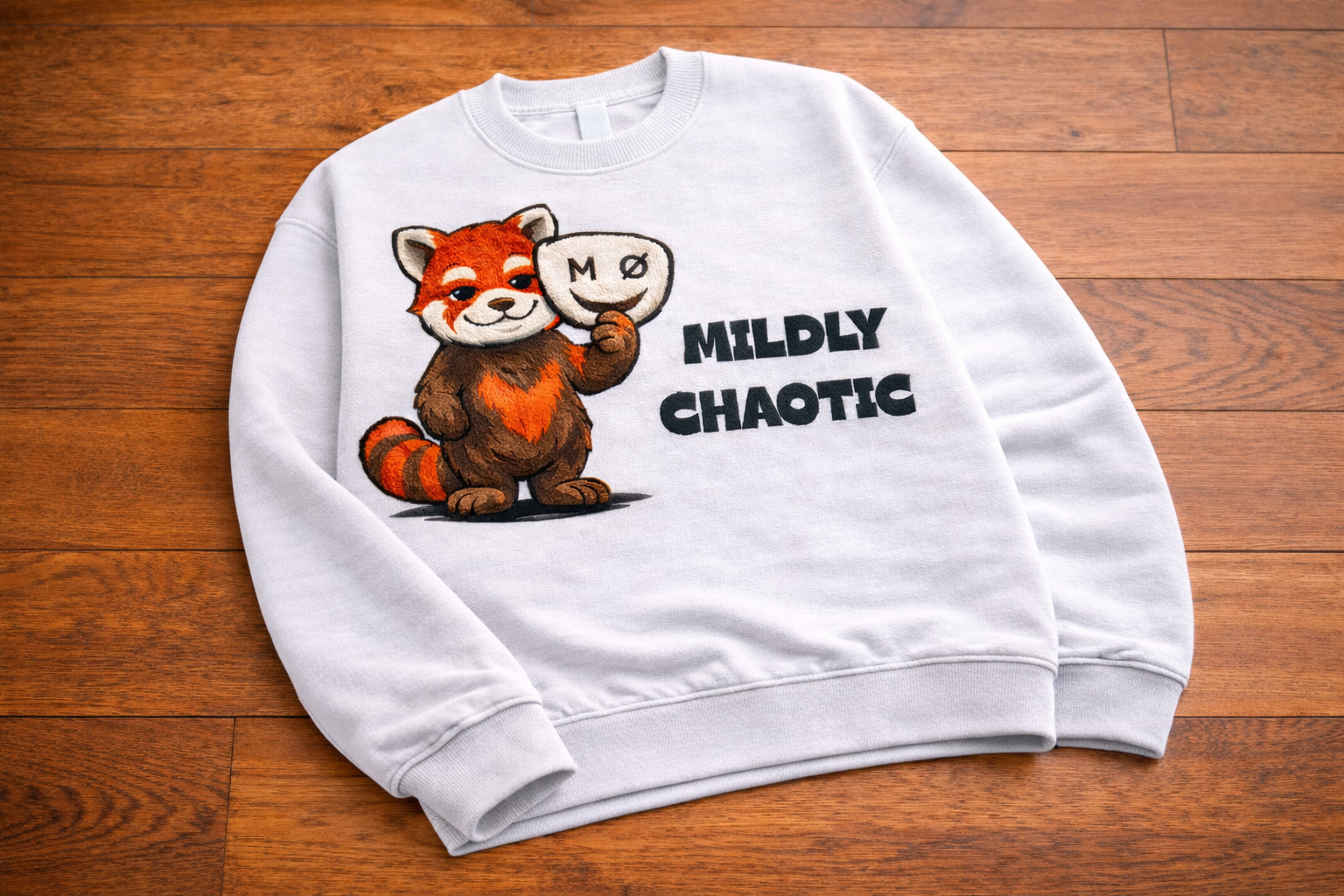 Mildly Chaotic Crewneck - Red Panda