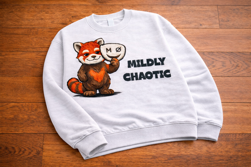 Mildly Chaotic Crewneck - Red Panda