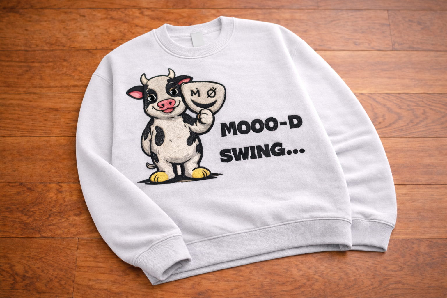 Moood Swing Crewneck - Cow